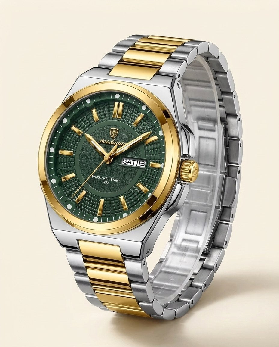 Executive Day-Date Gold case, Green dial