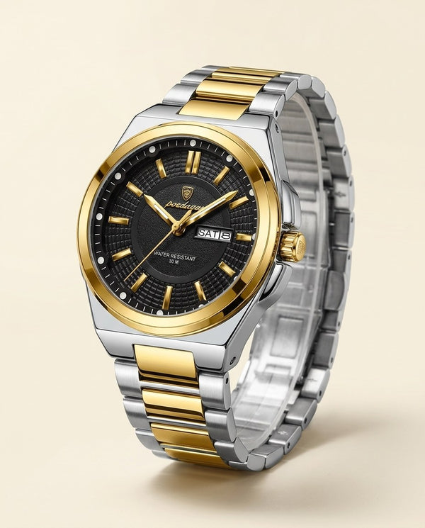 Executive Day-Date Gold case, Black dial hero