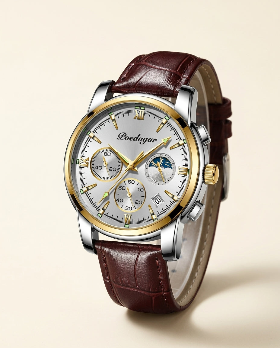 Heritage Moonphase Chronograph (Leather) video